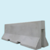 Gray Concrete Jersey Barrier Size 1 X 1.5